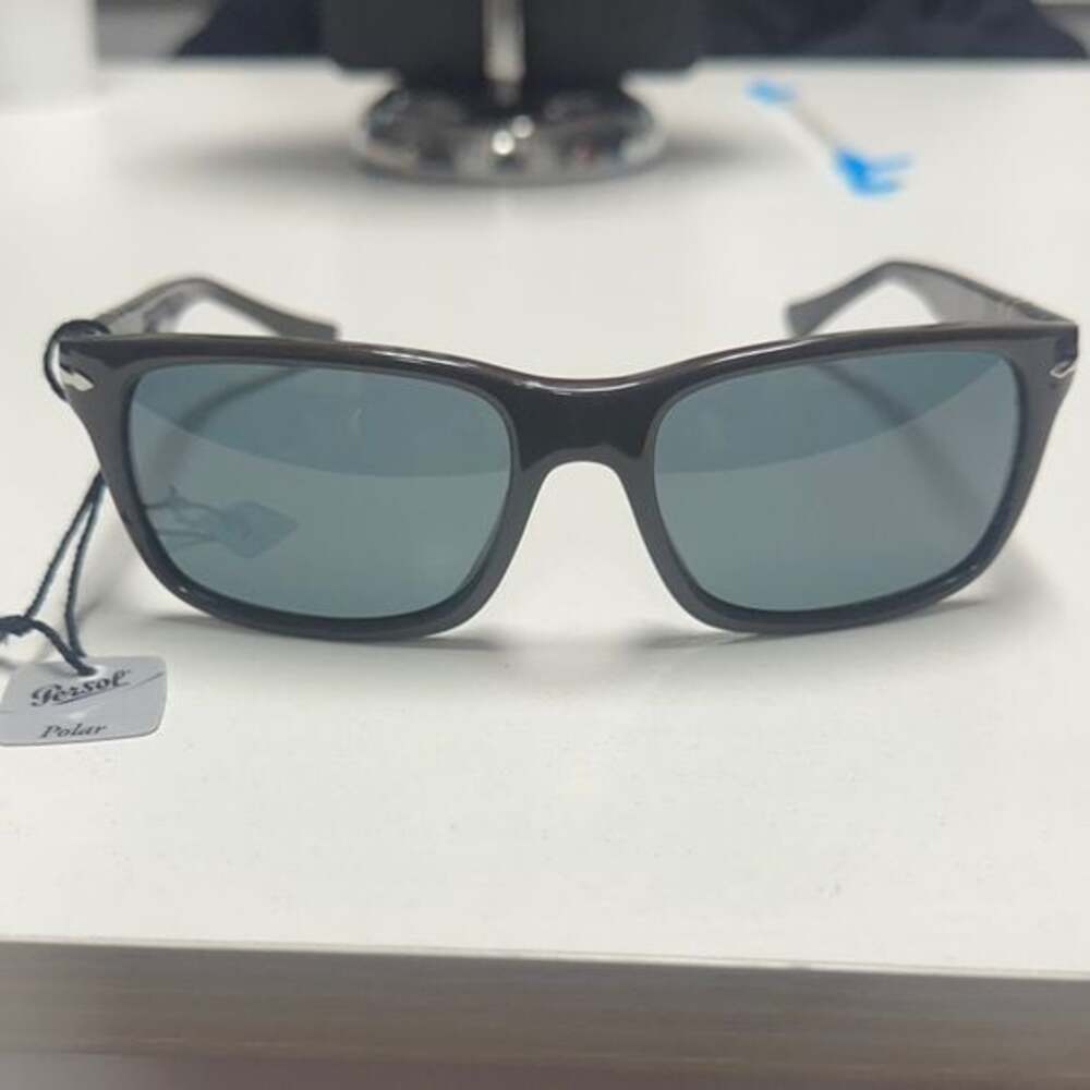 Persol Dark Brown Polarized Sunglasses
